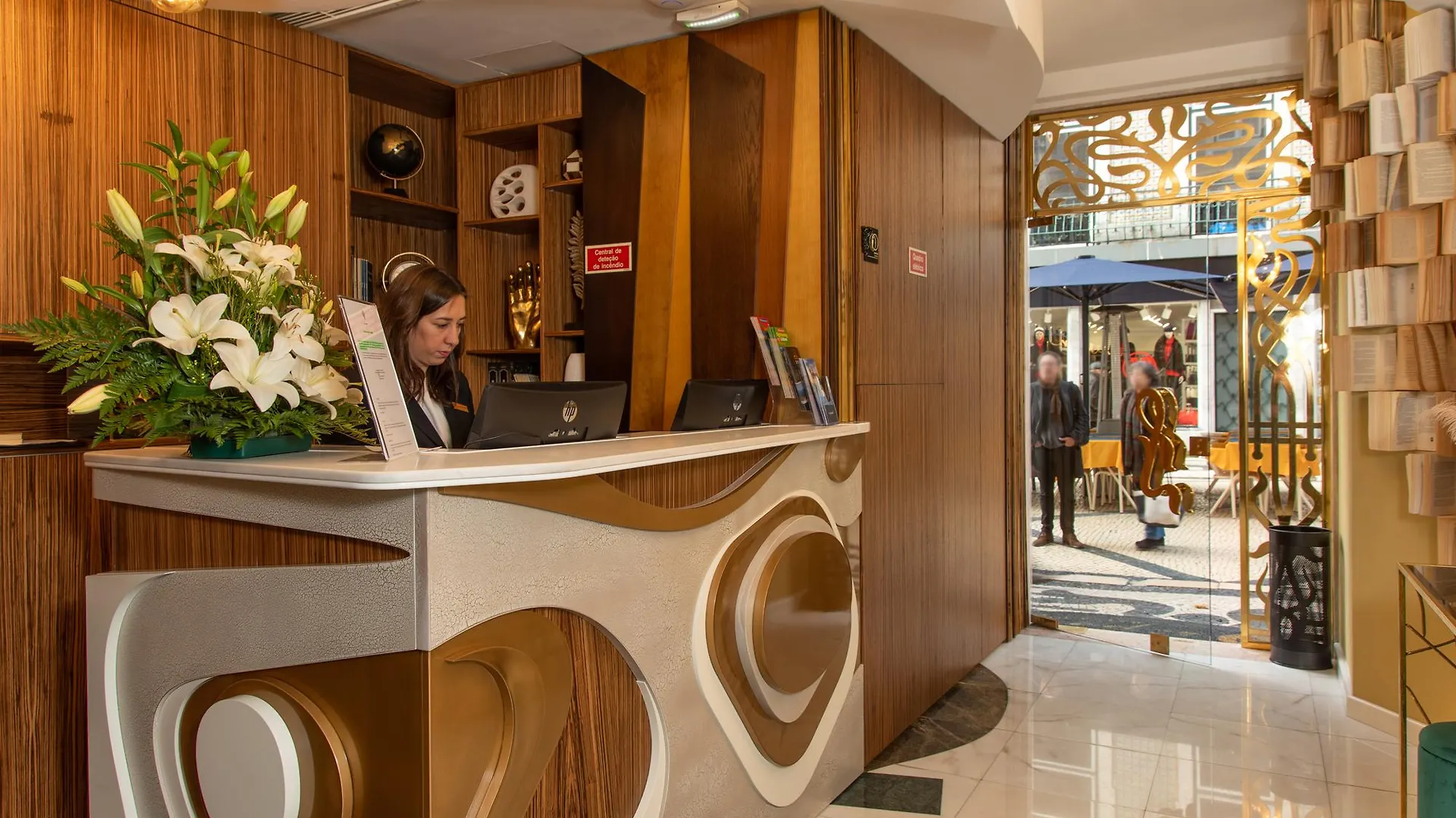 Be Poet Baixa Hotel Lisboa Portugália